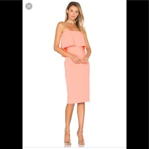 Likely Driggs Dress in Apricot